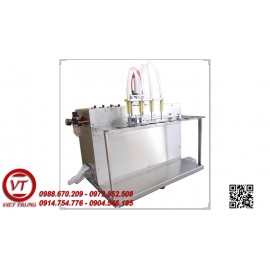 Máy chiết rót dung dịch lỏng 4 vòi bán tự động (VT-CR27)